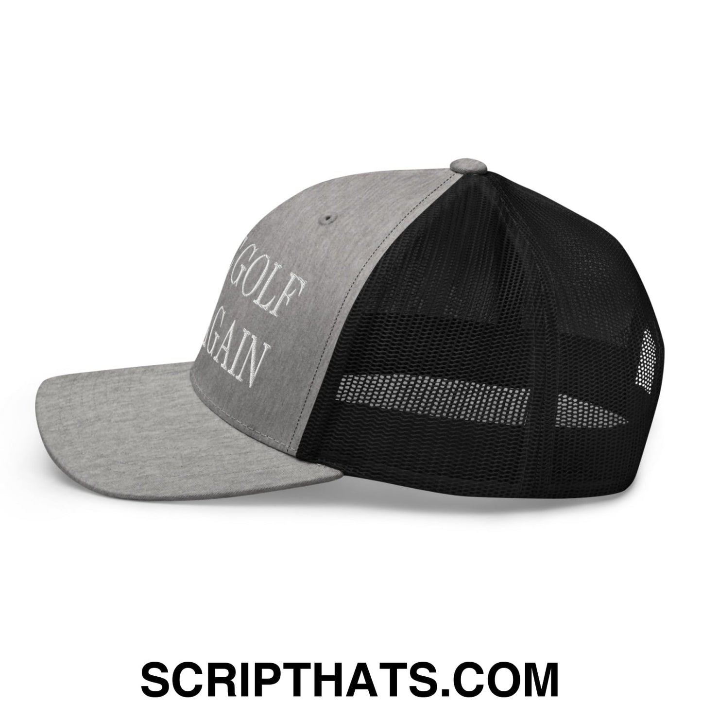 Make Golf Fun Again Embroidered Mesh Trucker Hat