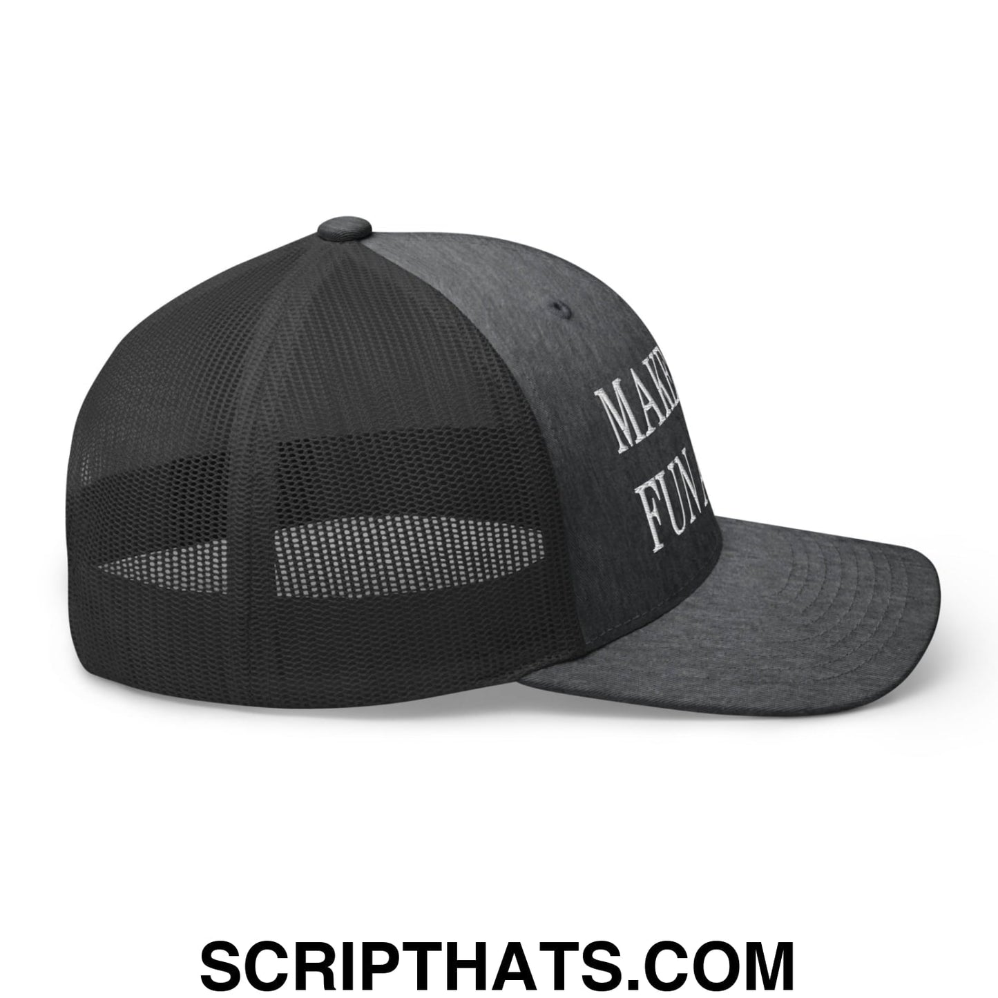 Make Golf Fun Again Embroidered Mesh Trucker Hat
