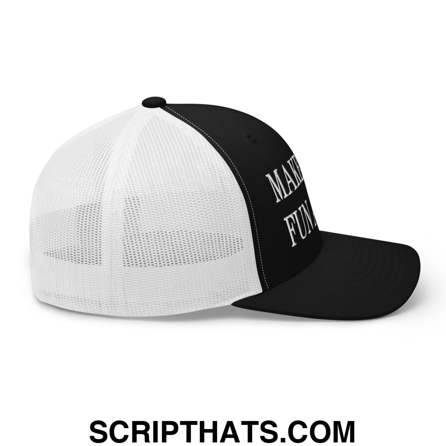 Make Golf Fun Again Embroidered Mesh Trucker Hat