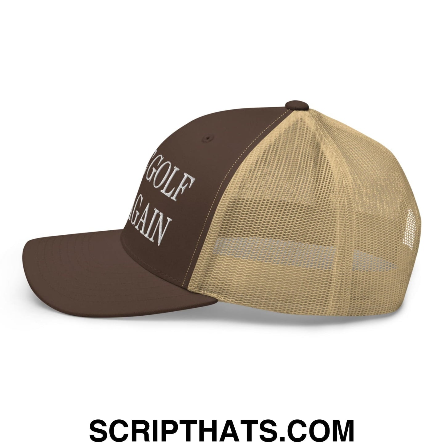 Make Golf Fun Again Embroidered Mesh Trucker Hat