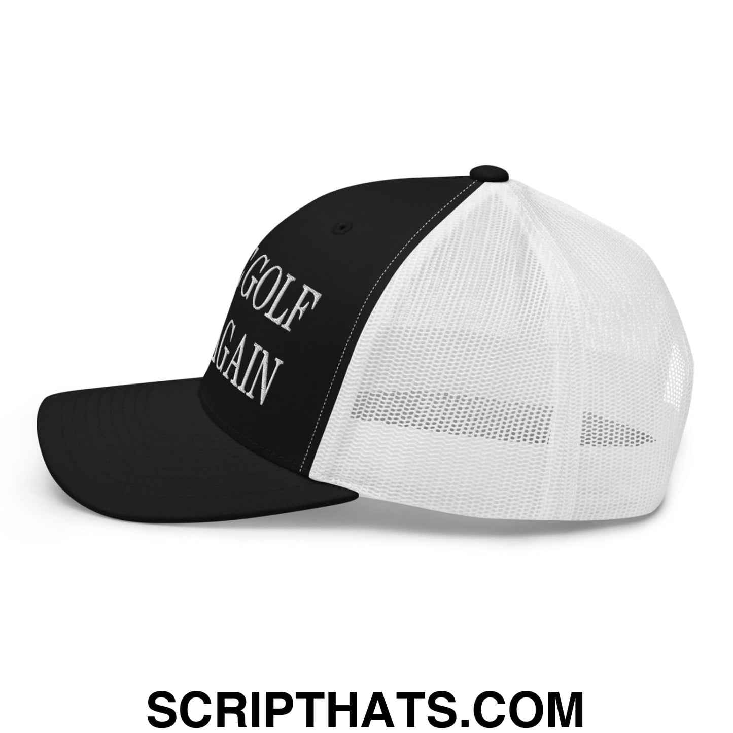 Make Golf Fun Again Embroidered Mesh Trucker Hat