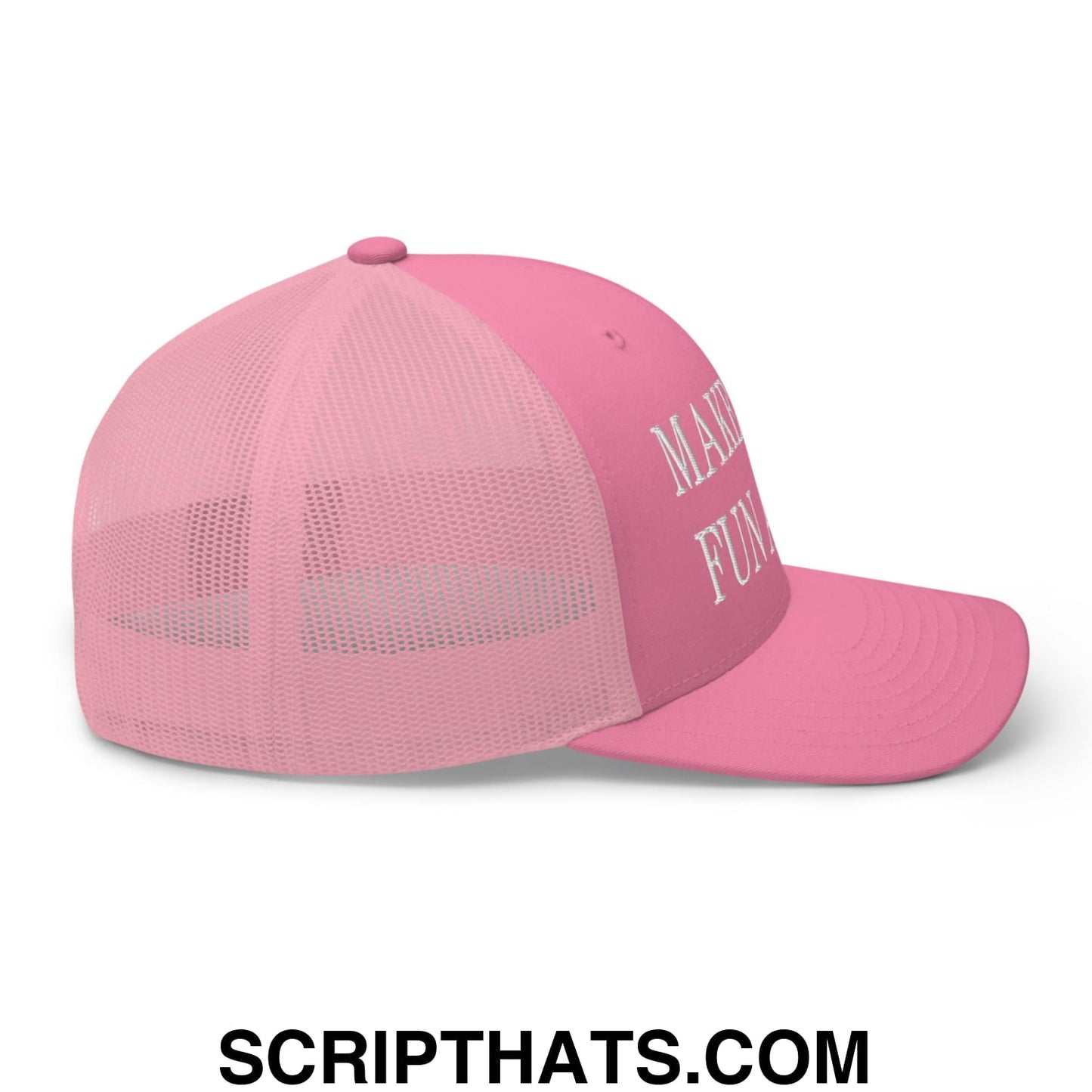 Make Golf Fun Again Embroidered Mesh Trucker Hat