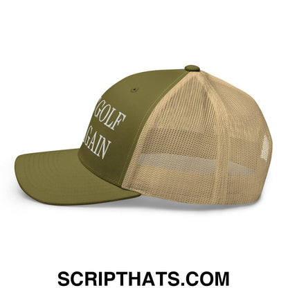 Make Golf Fun Again Embroidered Mesh Trucker Hat