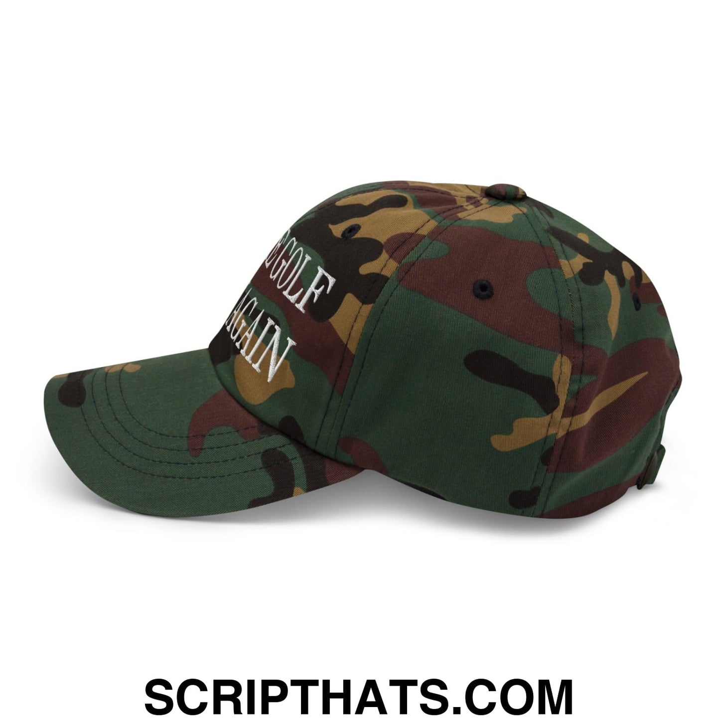Make Golf Fun Again Embroidered Unstructured Dad Hat
