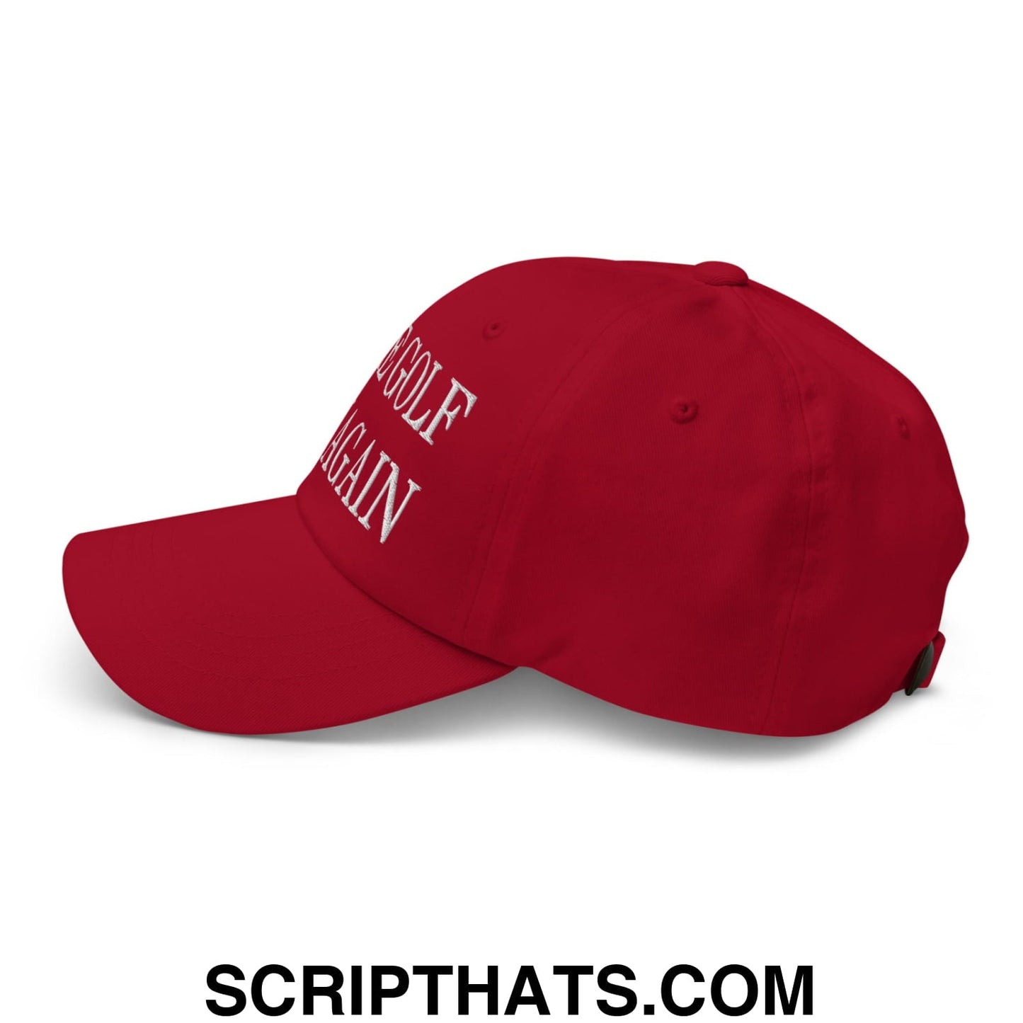 Make Golf Fun Again Embroidered Unstructured Dad Hat