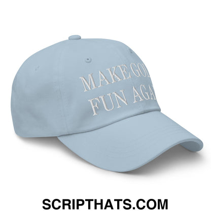 Make Golf Fun Again Embroidered Unstructured Dad Hat