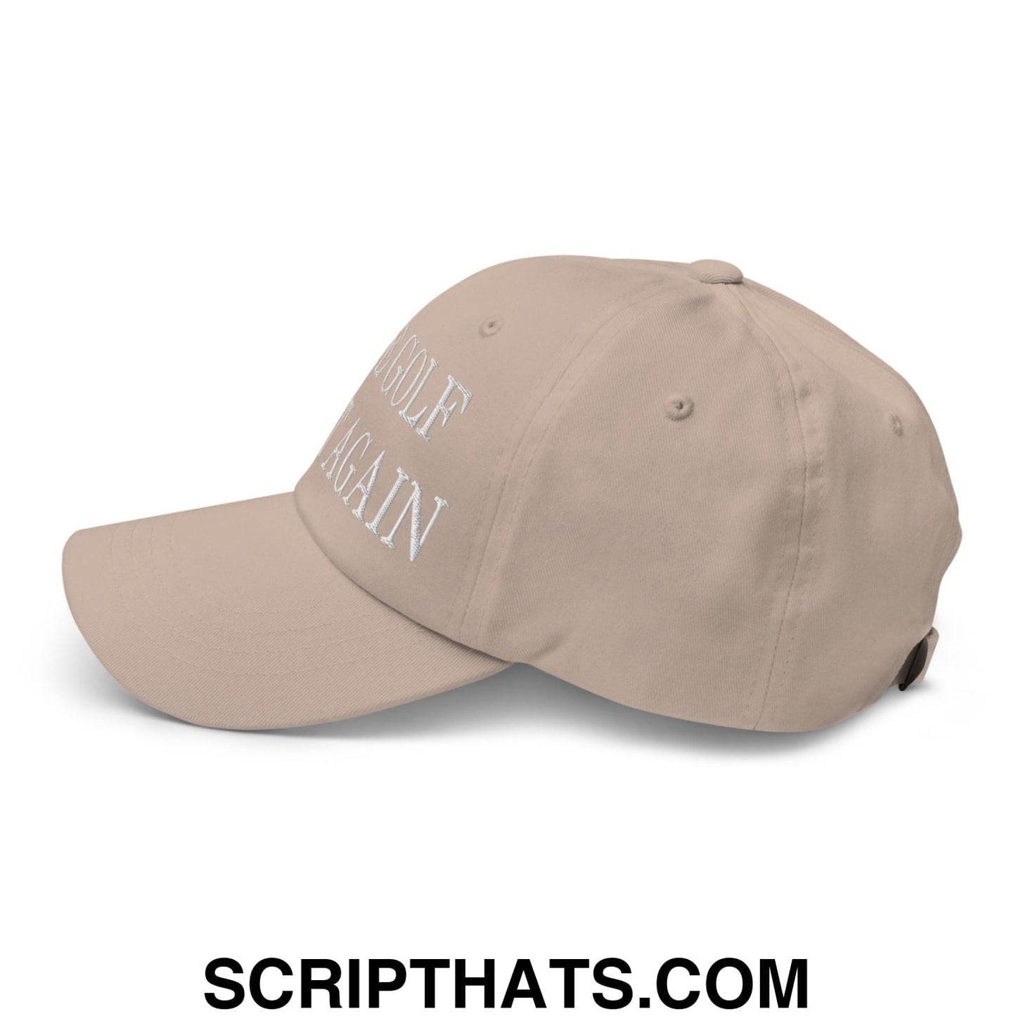 Make Golf Great Again Embroidered Dad Hat