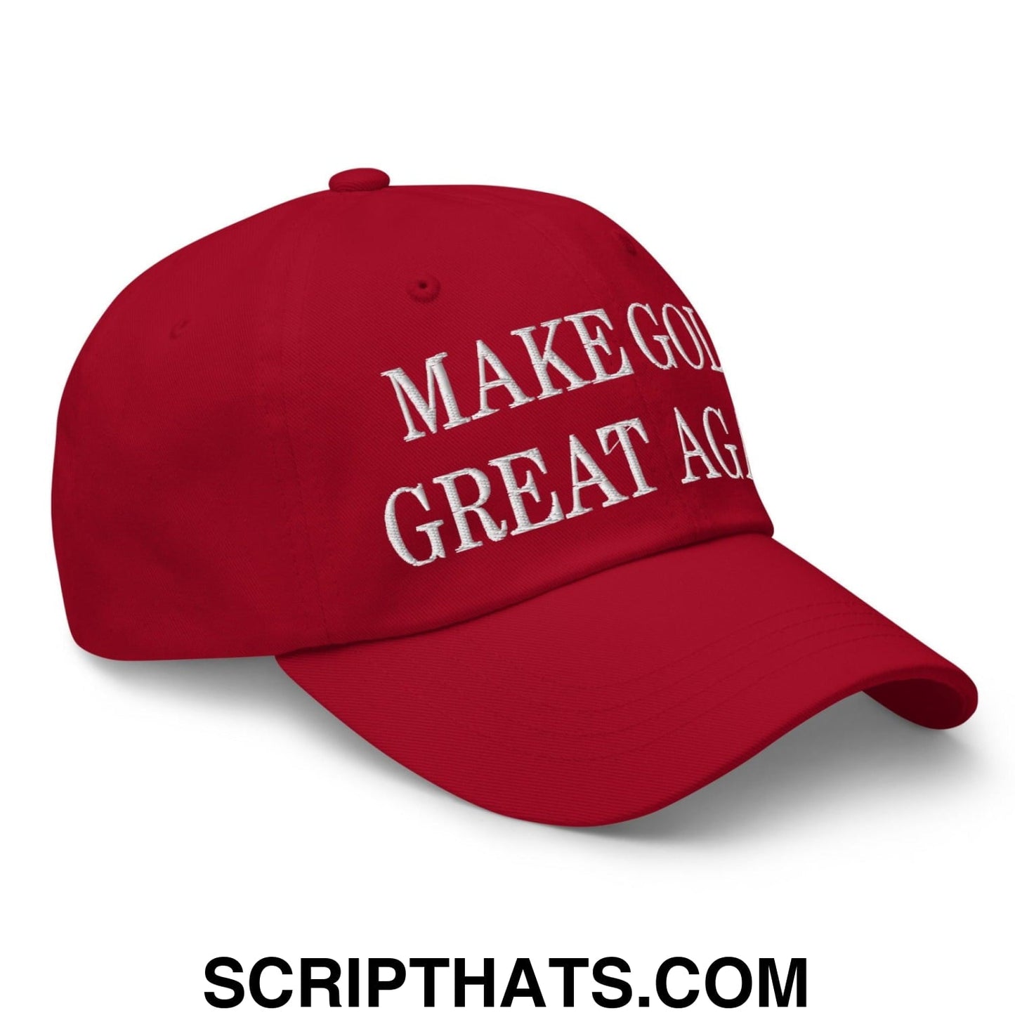 Make Golf Great Again Embroidered Dad Hat