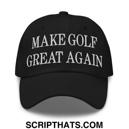 Make Golf Great Again Embroidered Dad Hat