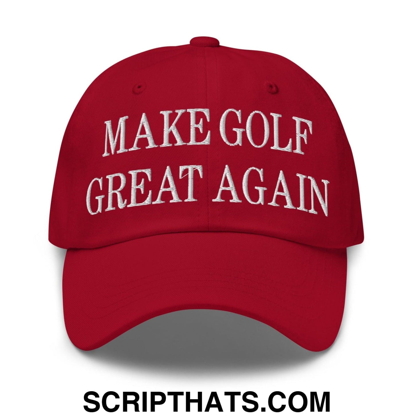 Make Golf Great Again Embroidered Dad Hat
