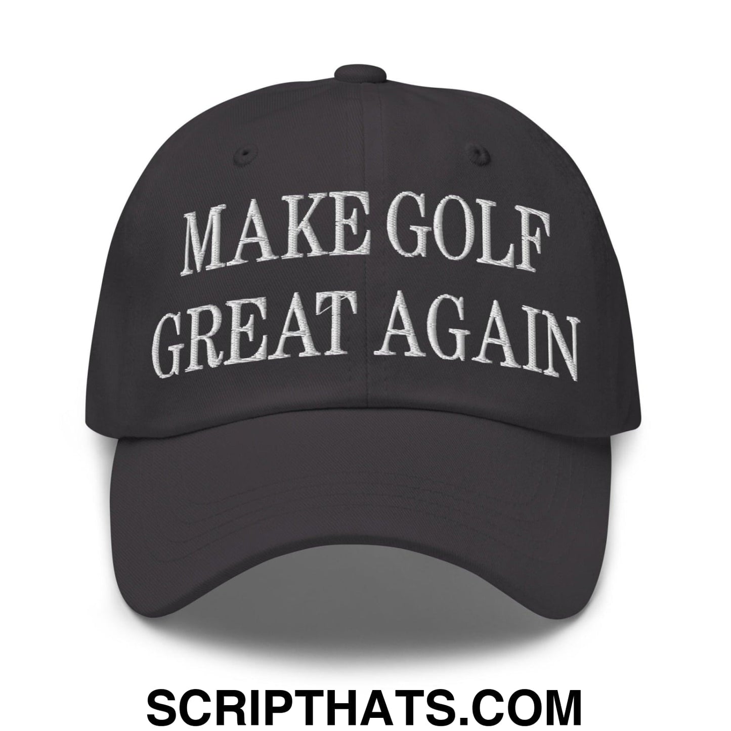 Make Golf Great Again Embroidered Dad Hat