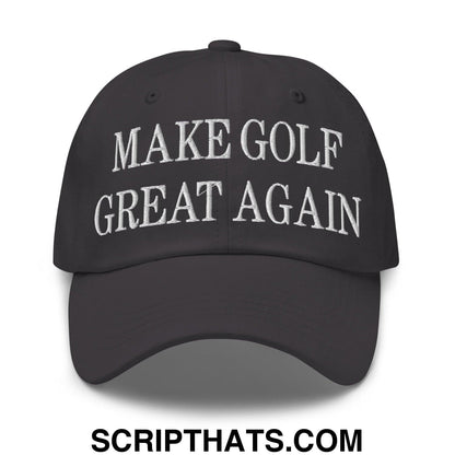 Make Golf Great Again Embroidered Dad Hat