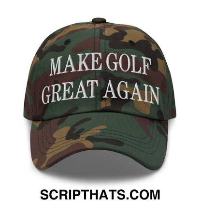 Make Golf Great Again Embroidered Dad Hat