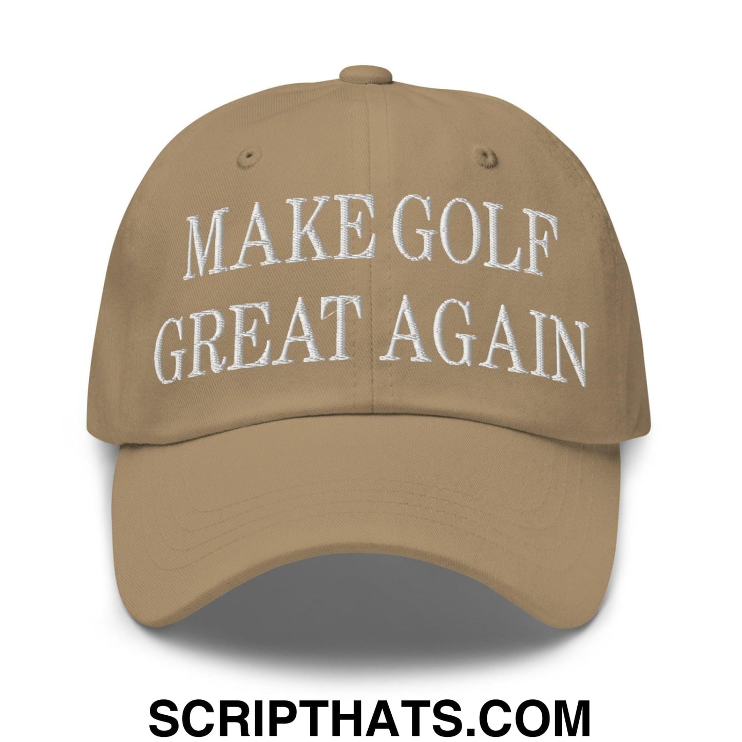Make Golf Great Again Embroidered Dad Hat