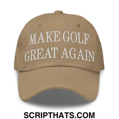 Make Golf Great Again Embroidered Dad Hat