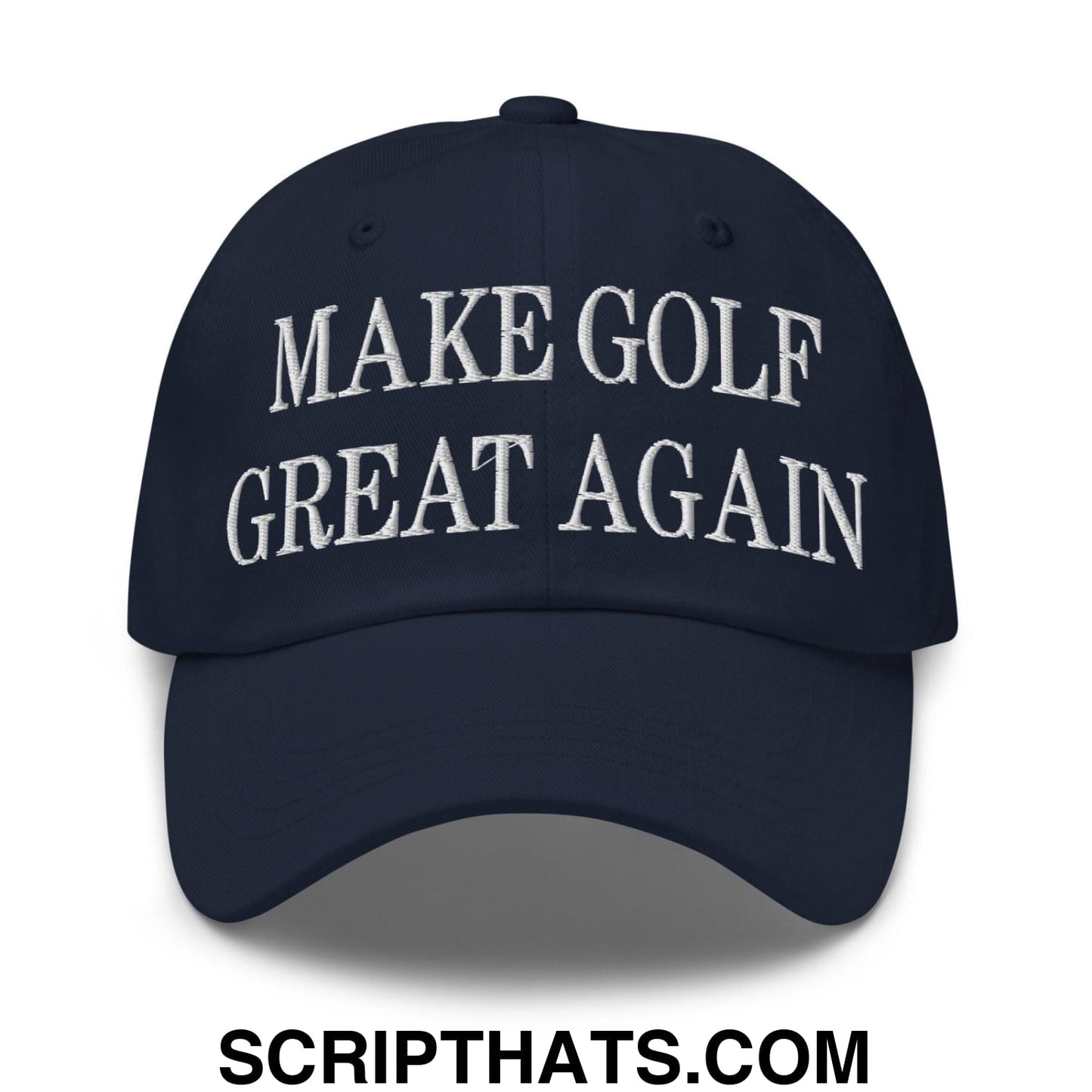 Make Golf Great Again Embroidered Dad Hat