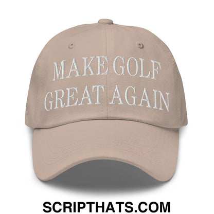 Make Golf Great Again Embroidered Dad Hat