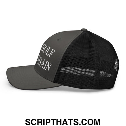 Make Golf Great Again Embroidered Mesh Trucker Hat