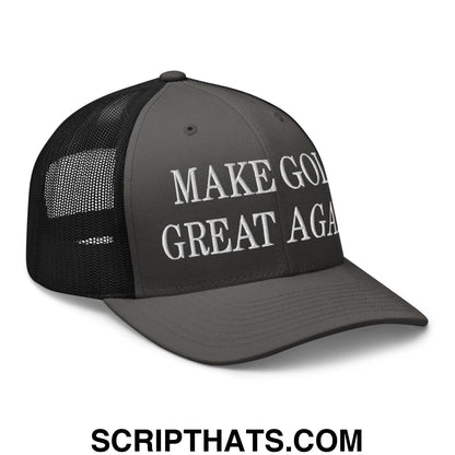 Make Golf Great Again Embroidered Mesh Trucker Hat