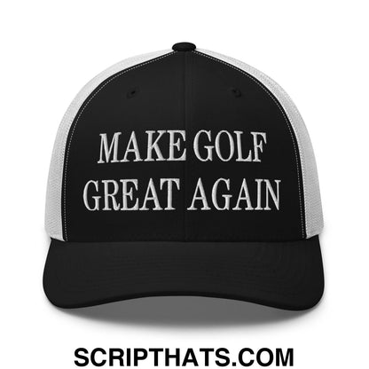 Make Golf Great Again Embroidered Mesh Trucker Hat