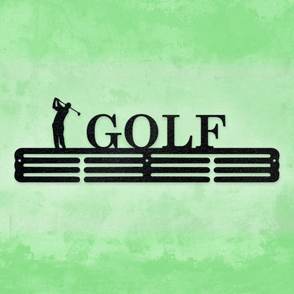Men's Golf Sport Awards Medal Hanger