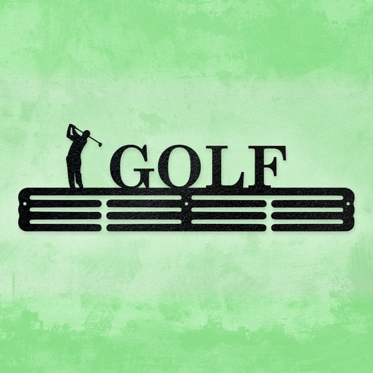 Men's Golf Sport Awards Medal Hanger
