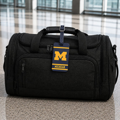 Michigan Wolverines Golf Bag Tag