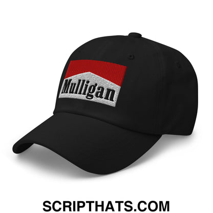Mulligan Cigarette Red Embroidered Unstructured Golf Dad Hat
