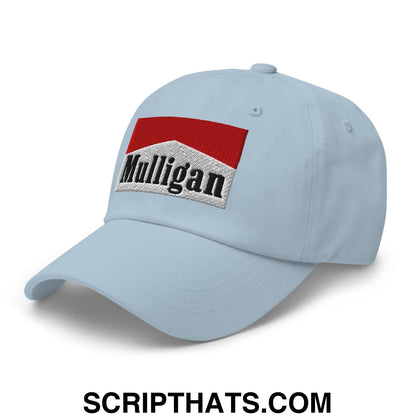 Mulligan Cigarette Red Embroidered Unstructured Golf Dad Hat
