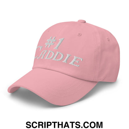 Number 1 Caddie Embroidered Unstructured Golf Dad Hat