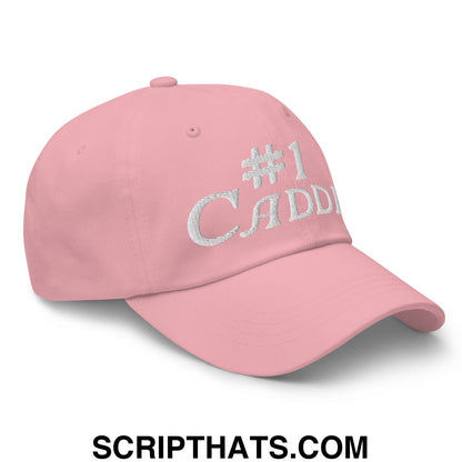 Number 1 Caddie Embroidered Unstructured Golf Dad Hat
