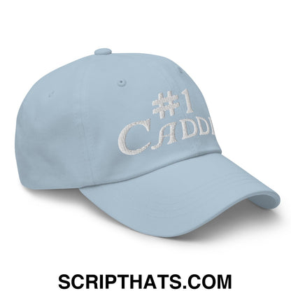 Number 1 Caddie Embroidered Unstructured Golf Dad Hat