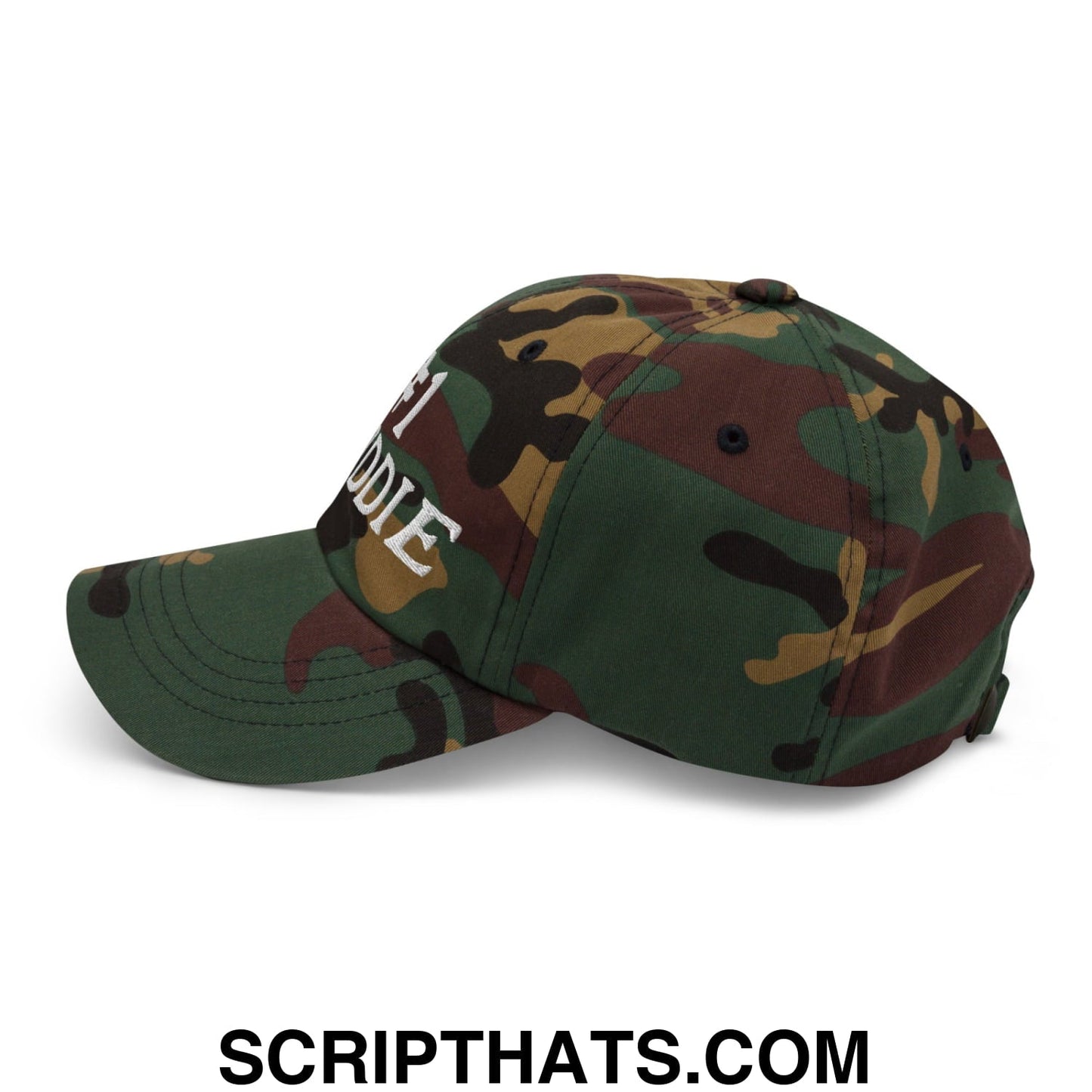 Number 1 Caddie Embroidered Unstructured Golf Dad Hat