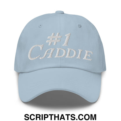 Number 1 Caddie Embroidered Unstructured Golf Dad Hat