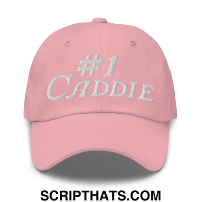 Number 1 Caddie Embroidered Unstructured Golf Dad Hat