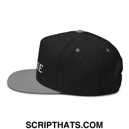 Number 1 Caddie Flat Brim Bill 5 Panel Golf Snapback Hat