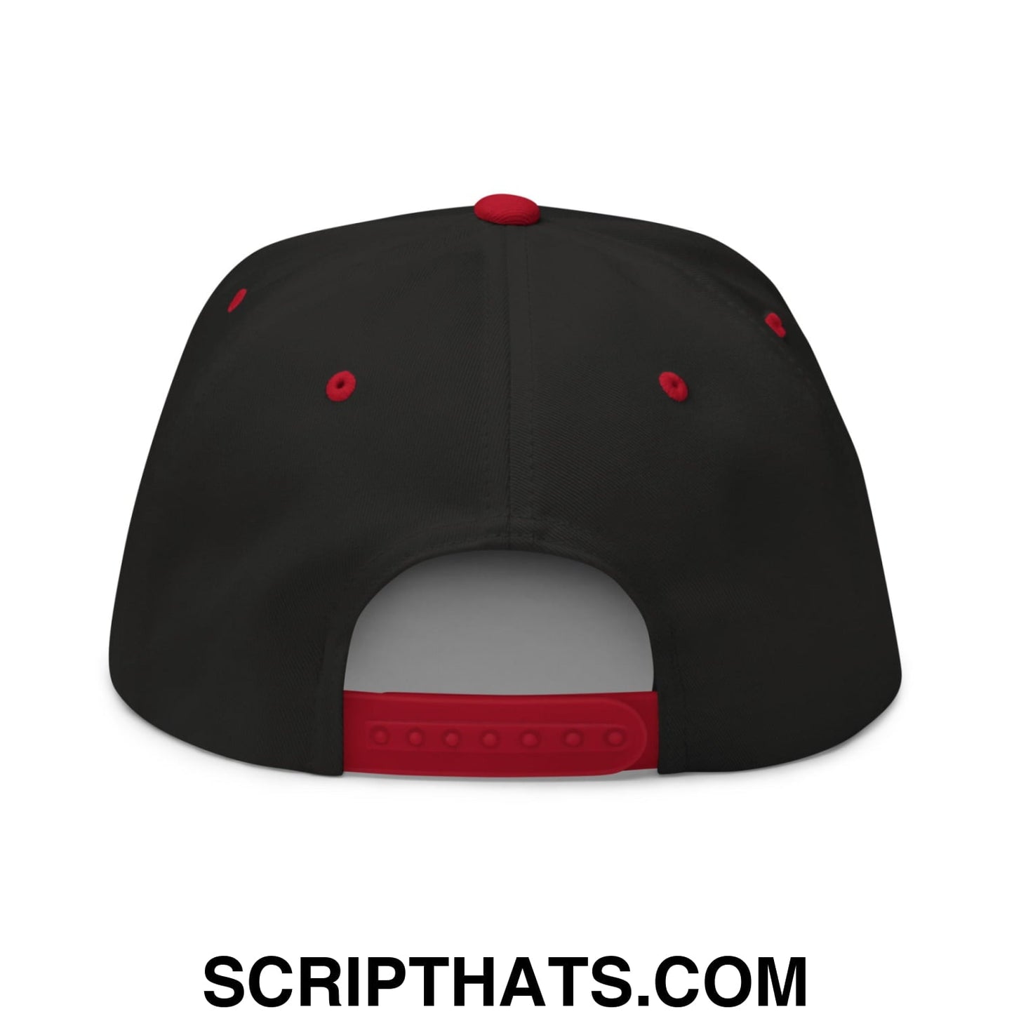 Number 1 Caddie Flat Brim Bill 5 Panel Golf Snapback Hat