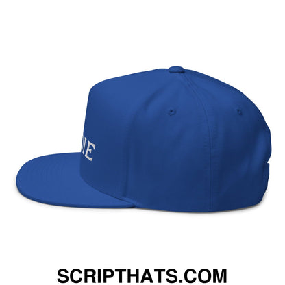 Number 1 Caddie Flat Brim Bill 5 Panel Golf Snapback Hat