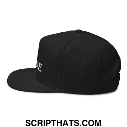 Number 1 Caddie Flat Brim Bill 5 Panel Golf Snapback Hat