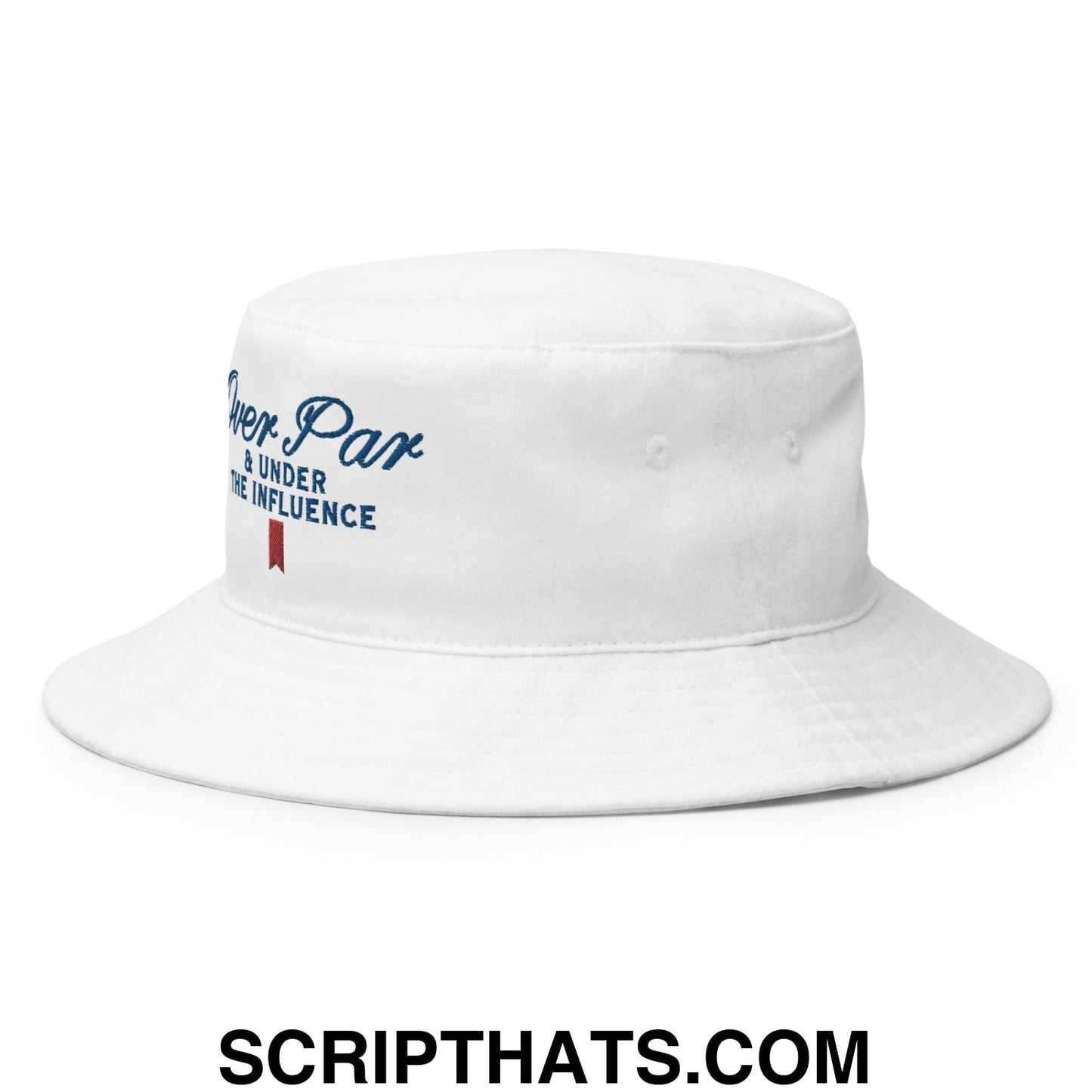 Over Par and Under the Influence Golf Bucket Hat