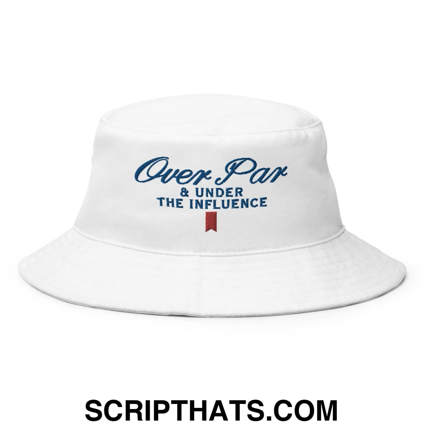 Over Par and Under the Influence Golf Bucket Hat