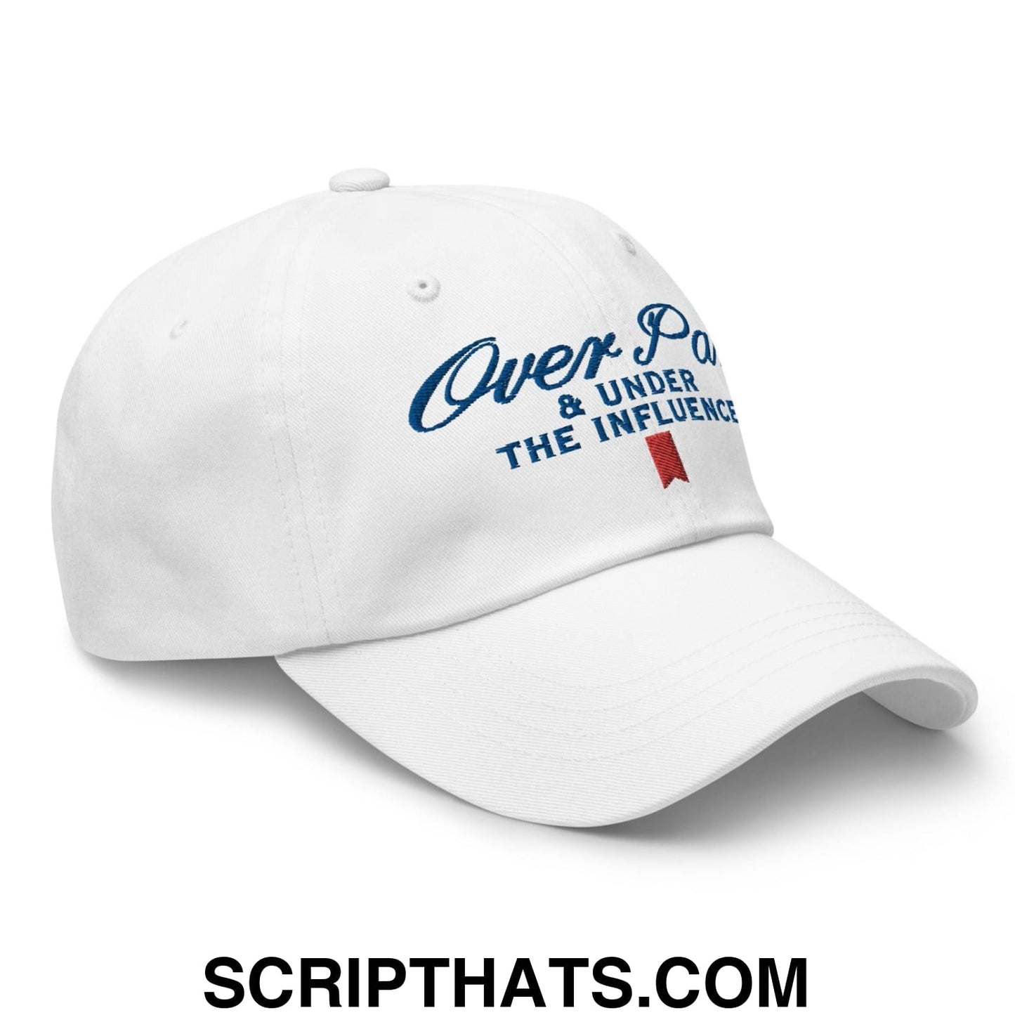 Over Par and Under the Influence Golf Dad Hat