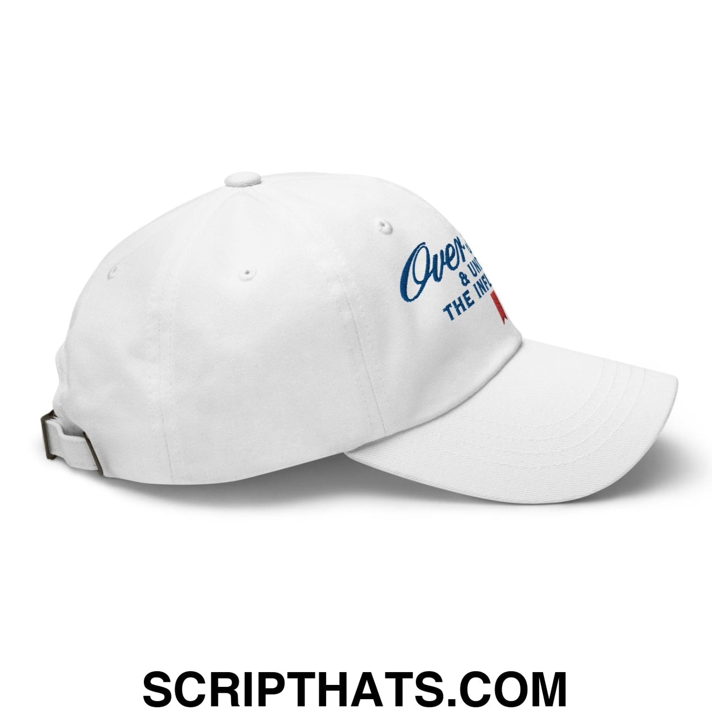 Over Par and Under the Influence Golf Dad Hat