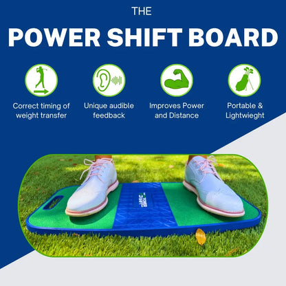 Power Shift Board - Distance Trainer for Golf