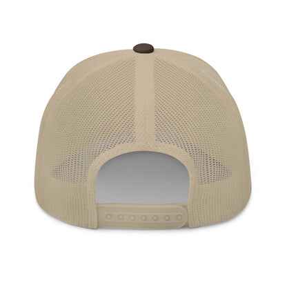 Curve Logo Trucker Cap - Blue Logo