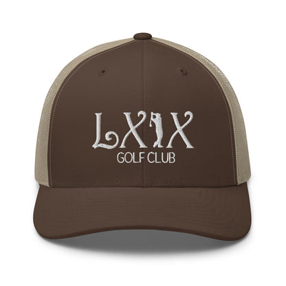 Curve Logo Trucker Cap - White Logo