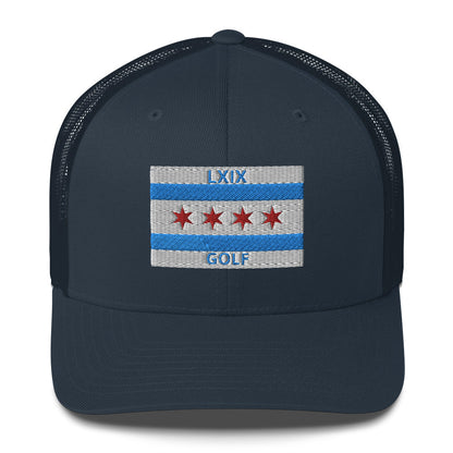 Chicago Flag Trucker Cap