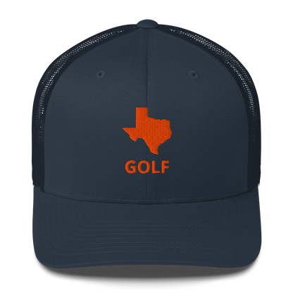 Texas Golf Trucker Cap
