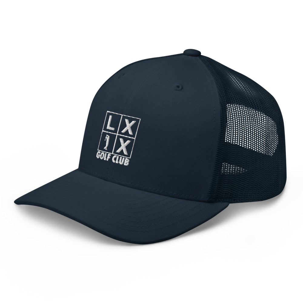 Four Box Logo Trucker Cap - White Logo