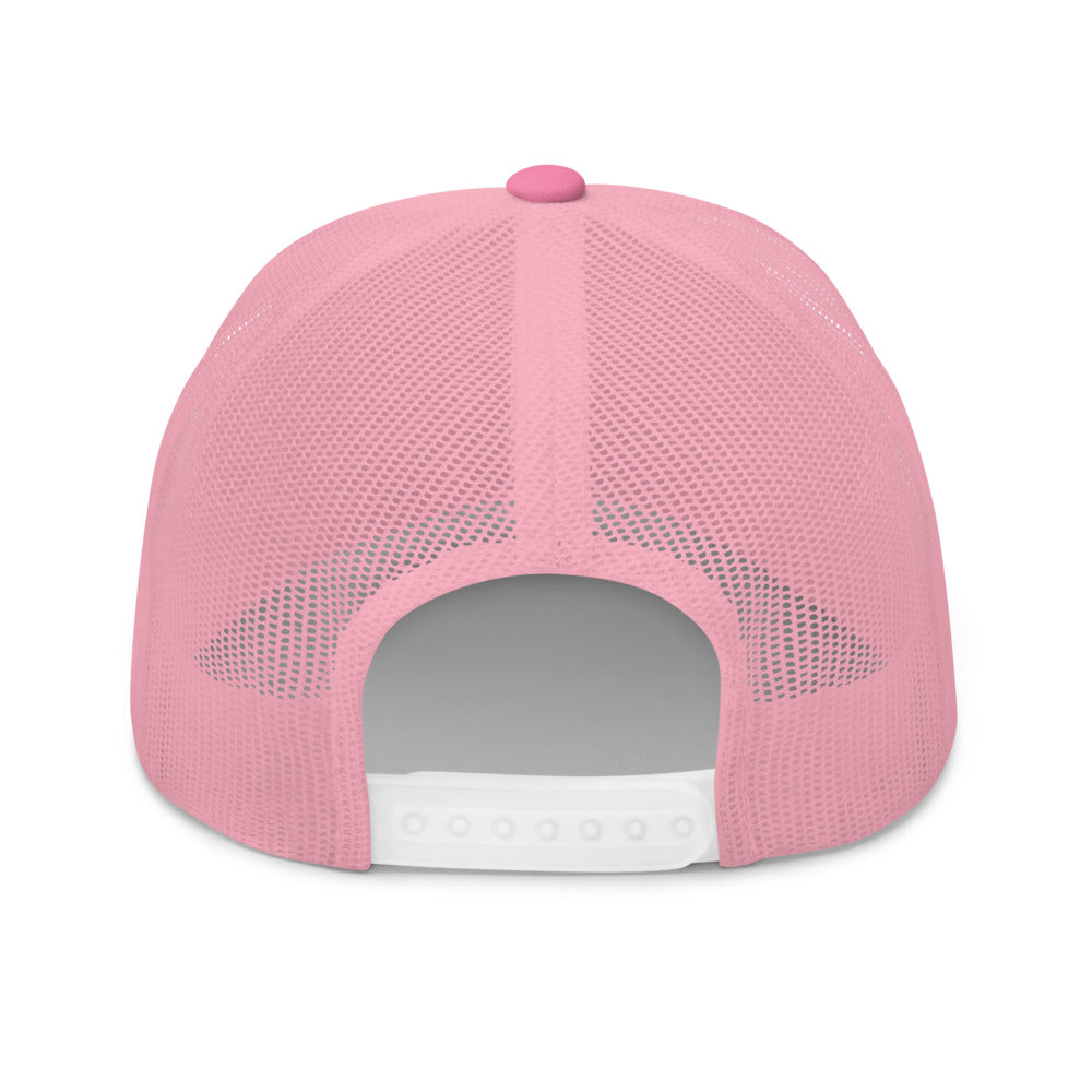 Curve Logo Trucker Cap - Black Logo